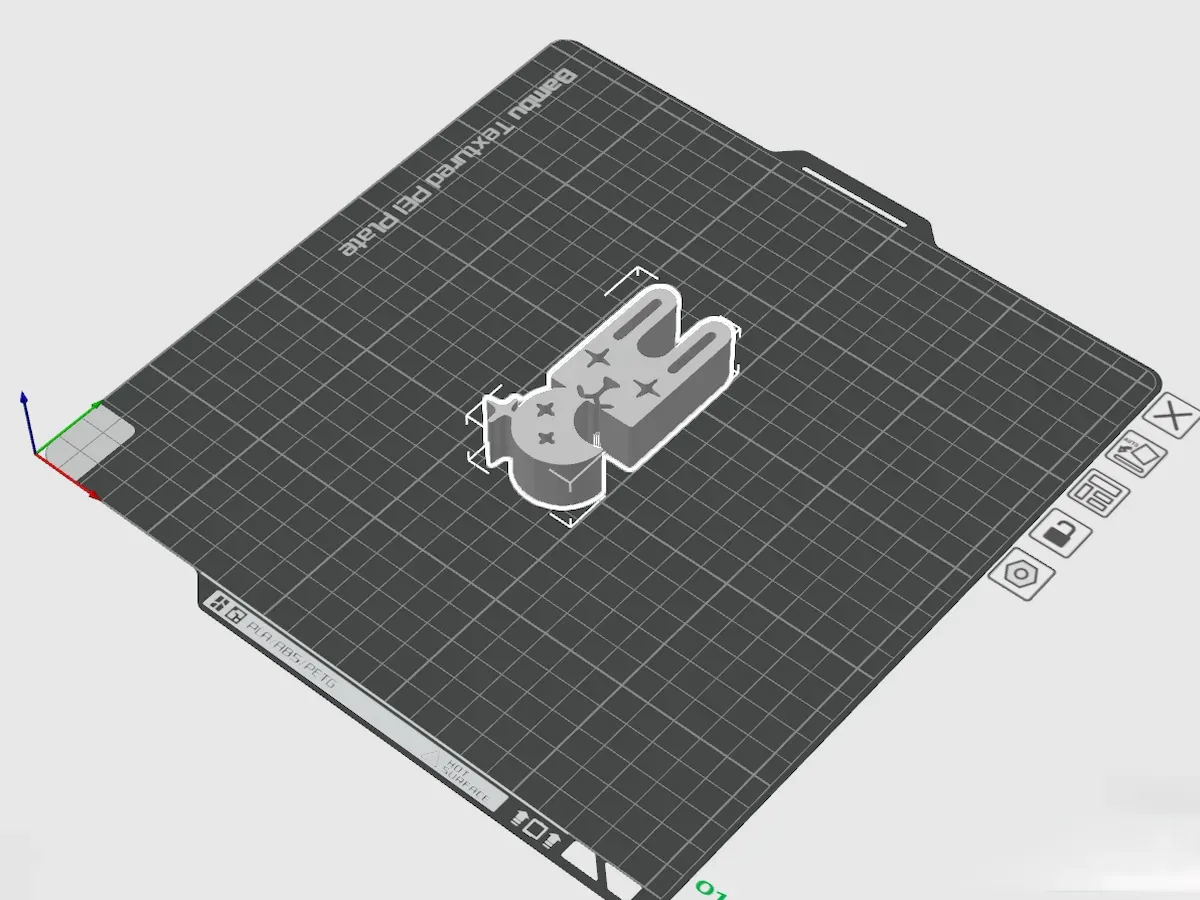 3Dデータのイメージ（工作の3Dスキャン画面）