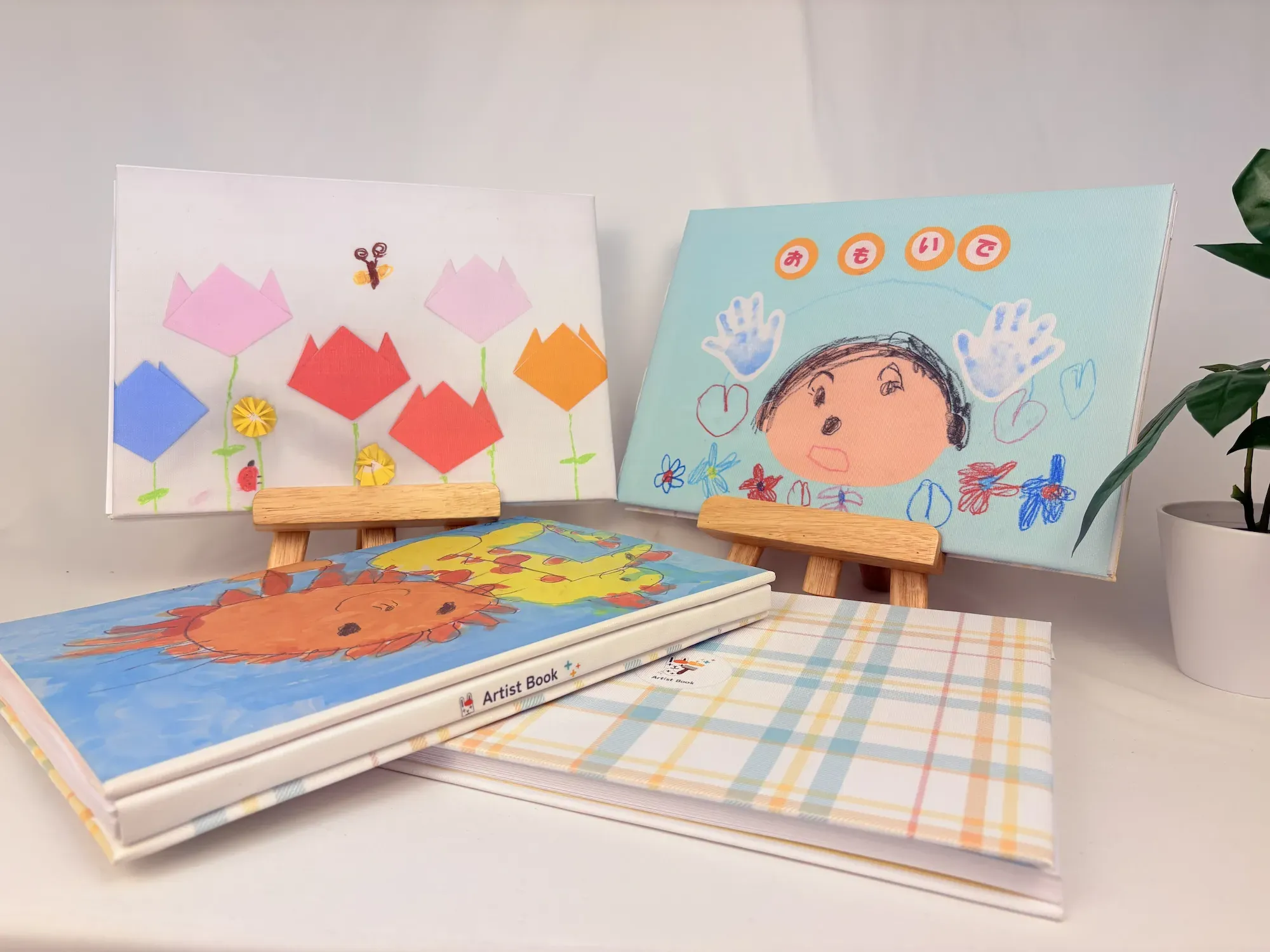キッズアートの作品例