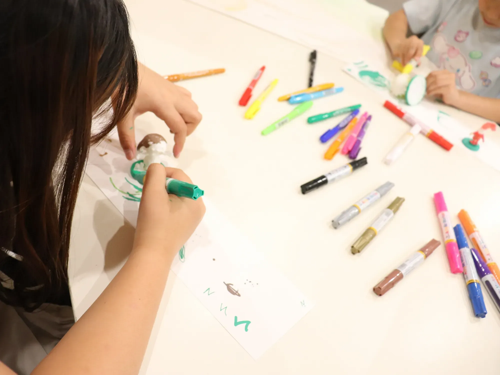 キッズアートの作品例