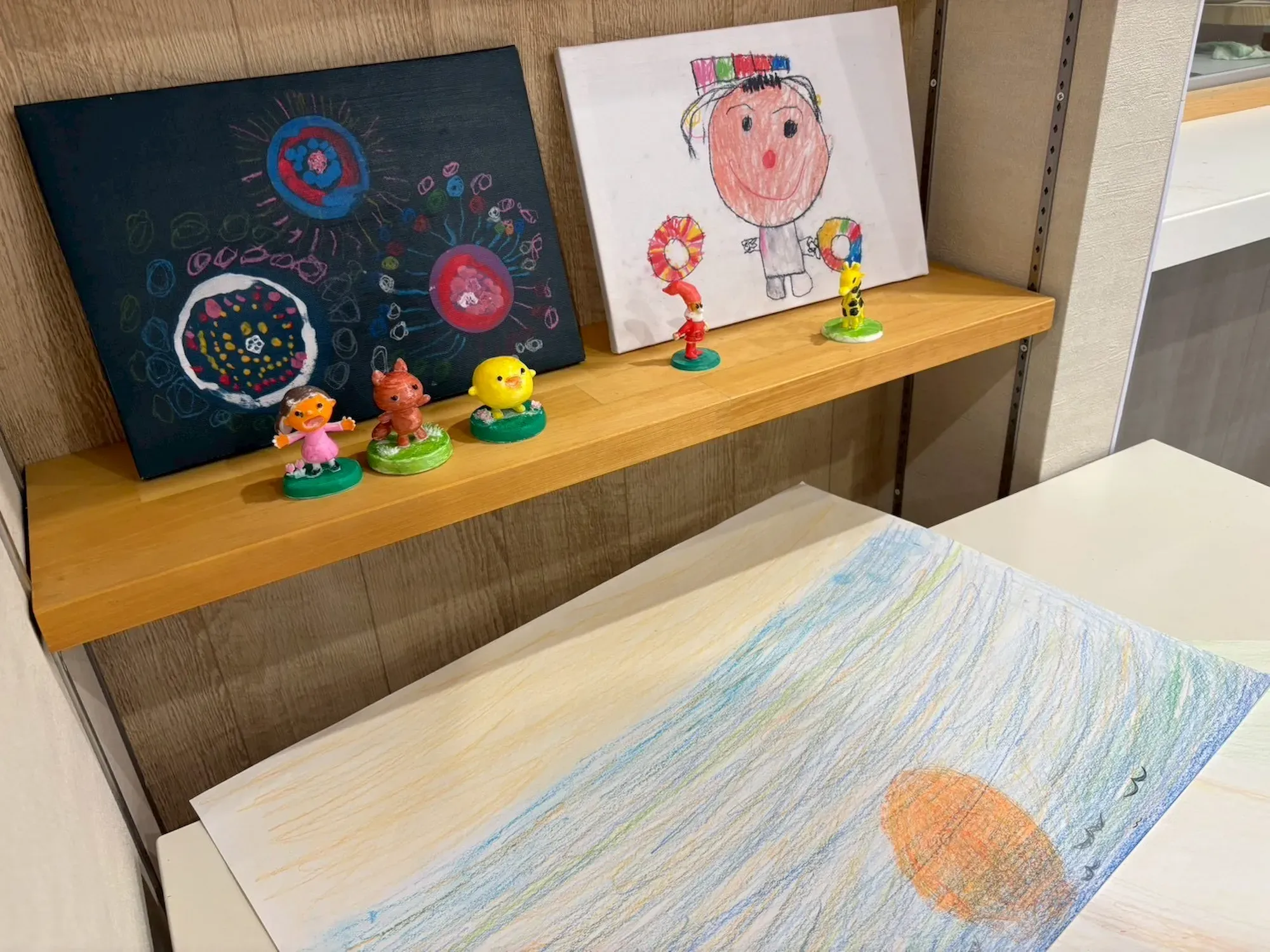 キッズアートの作品例